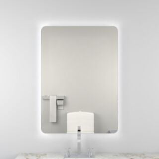 Kartell K-Vit Garda LED Sensor Switch Bathroom Mirror 500x700mm 