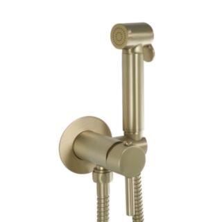 JTP Vos Single Lever Douche Set for Cold and Hot Operation Brushed Brass