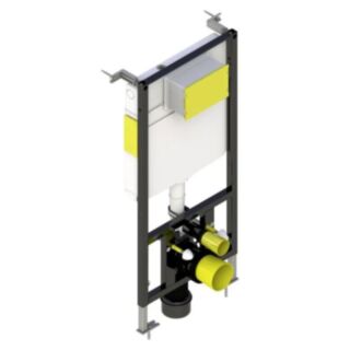 Kartell K-Vit Keytec WC Frame With Front Access Dual Flush Cistern 1120mm