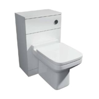 Kartell K-Vit Impakt Floor Standing WC Unit Gloss White 300mm x 500mm