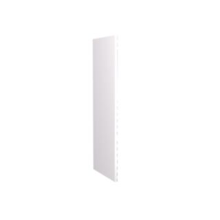Gower Rapide+ Capri Kitchen Wall Unit Clad Panel Gloss White 16x350x748mm