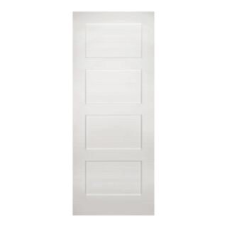 Deanta Coventry FD30 Solid Core Fire Door White Primed 45x762x1981mm