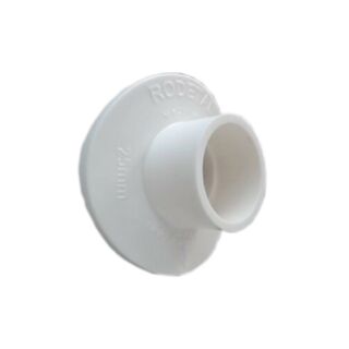 Big Boss Adaptor For 110mm Soil Pipe 20mm Overflow Requires 25mm Hole White