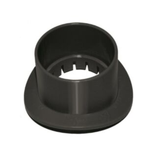 Big Boss Adaptor For 110mm Soil Pipe 32mm Overflow Requires 38mm Hole Black