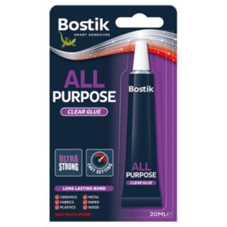 Bostik All Purpose Glue Clear 20ml