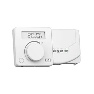 EPH Non Programmable RF Dial Thermostat & Receiver IP20 3Amp