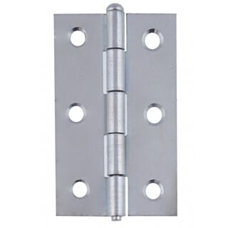 Eclipse Butt Hinge Loose Pin Bright Zinc Plated 76mm 2pk