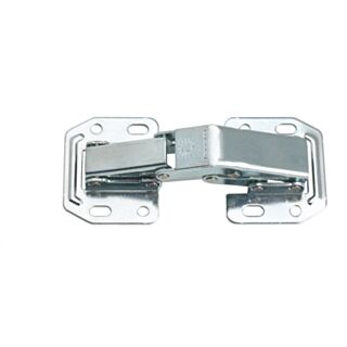 Eclipse Cabinet Hinge Easy On 90° Nickel Plated 2pk