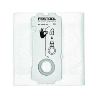 Festool CT Selfclean Filter Bag For MIDI I 5pk