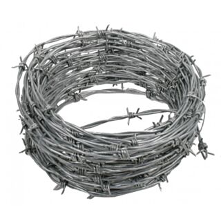 Garden Barbed Wire Galvanised 15mtr