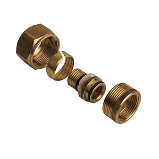 Henco Compression To Copper Compression Adaptor Brass 26x22mm