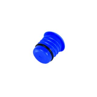 Henco Pipe Test Cap Plastic Blue 20mm