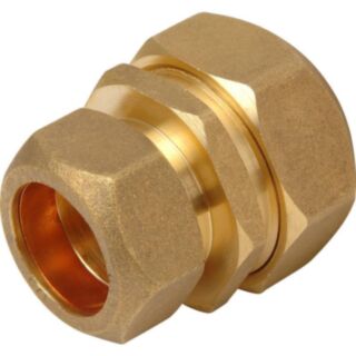 Lead Loc Compression Coupler Lead To MDPE ½ 7lb x 20mm
