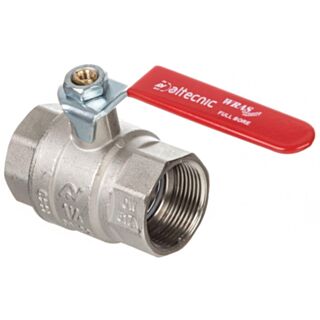 Lever Ball Valve Female Red Handle ¾