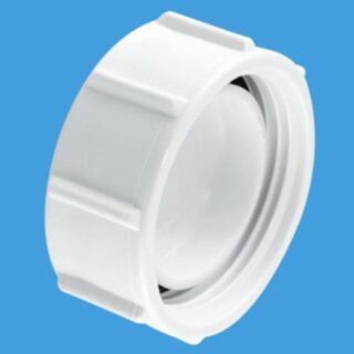 McAlpine Blank Cap With Nut For BSP Threads 1¼