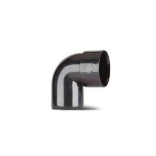 PolyPipe 92.5° Solvent Weld Waste Swivel Bend ABS Black 32mm