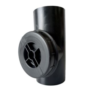valsir HDPE 90° Access Pipe With Screw Cap 110mm