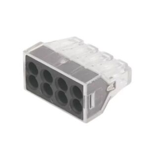 Wago Connector Push Wire 8 Conductor 2.5mm 24Amp