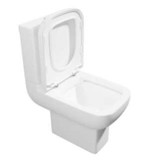 Kartell K-Vit Options 600 WC Close Coupled Rimless Pan