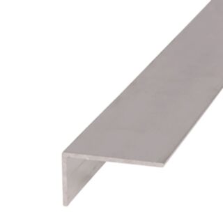 Angle Unequal Sided Aluminium 1.5x15.5x27.5mm x 1mtr